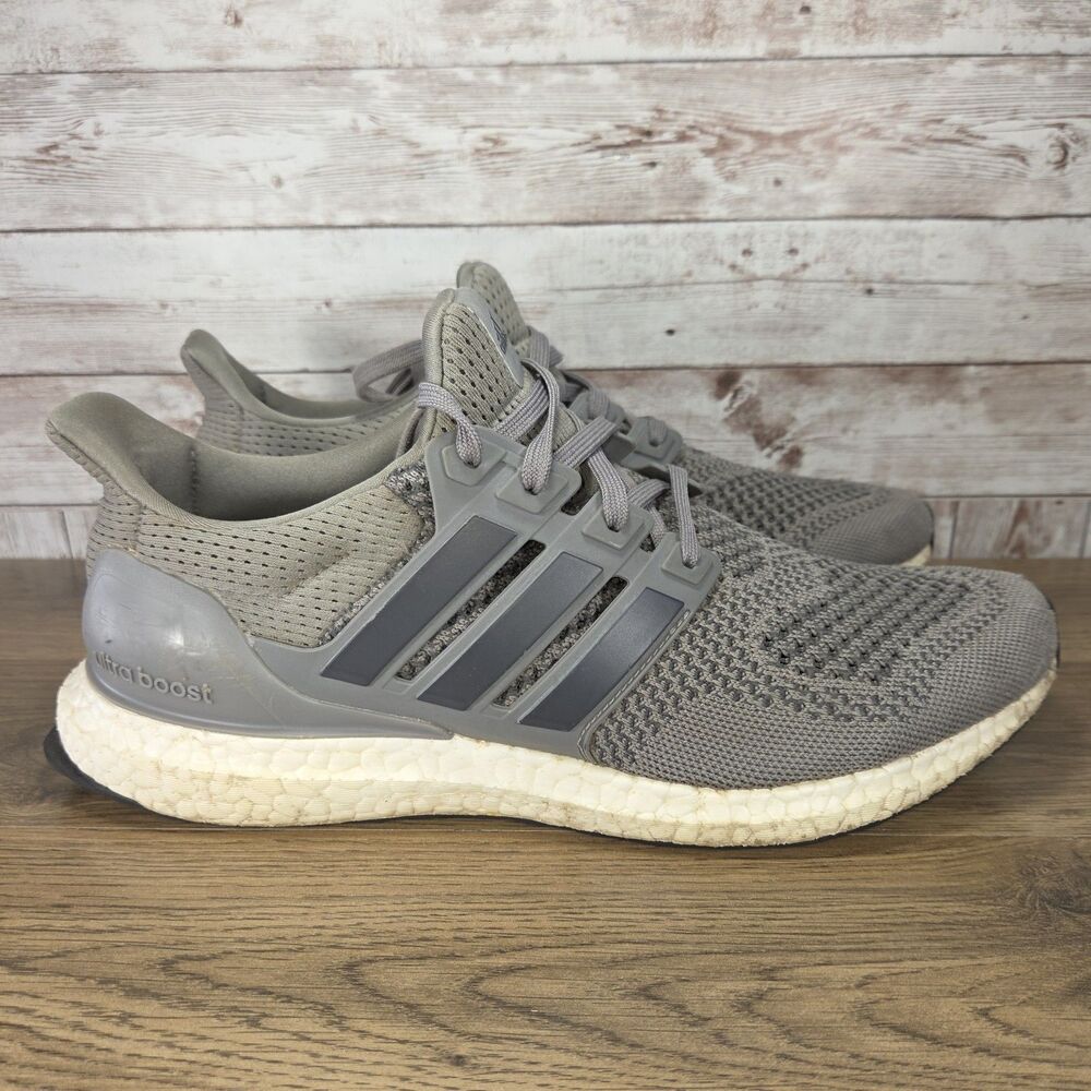 Adidas Ultraboost 1.0 DNA Men's Size 9 Gray Running Athletic Sneakers Shoes
